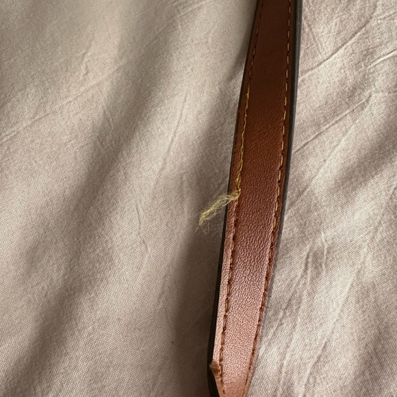 Dooney & Bourke Two-Tone Leather Crossbody Bag - Picture 6 of 10